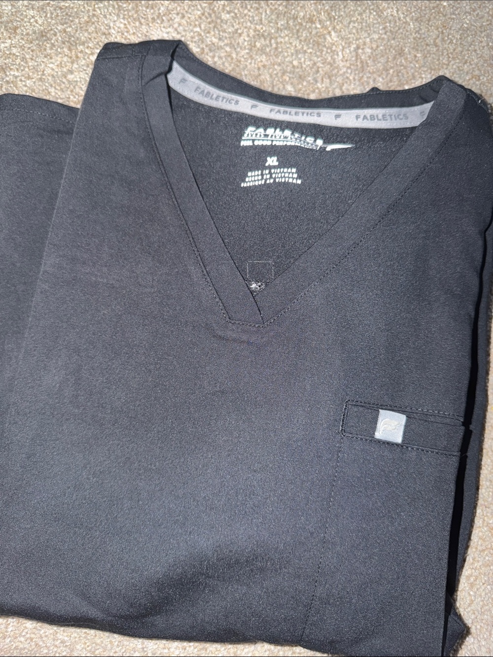 Fabletics Men’s V-Neck Sweater - Black